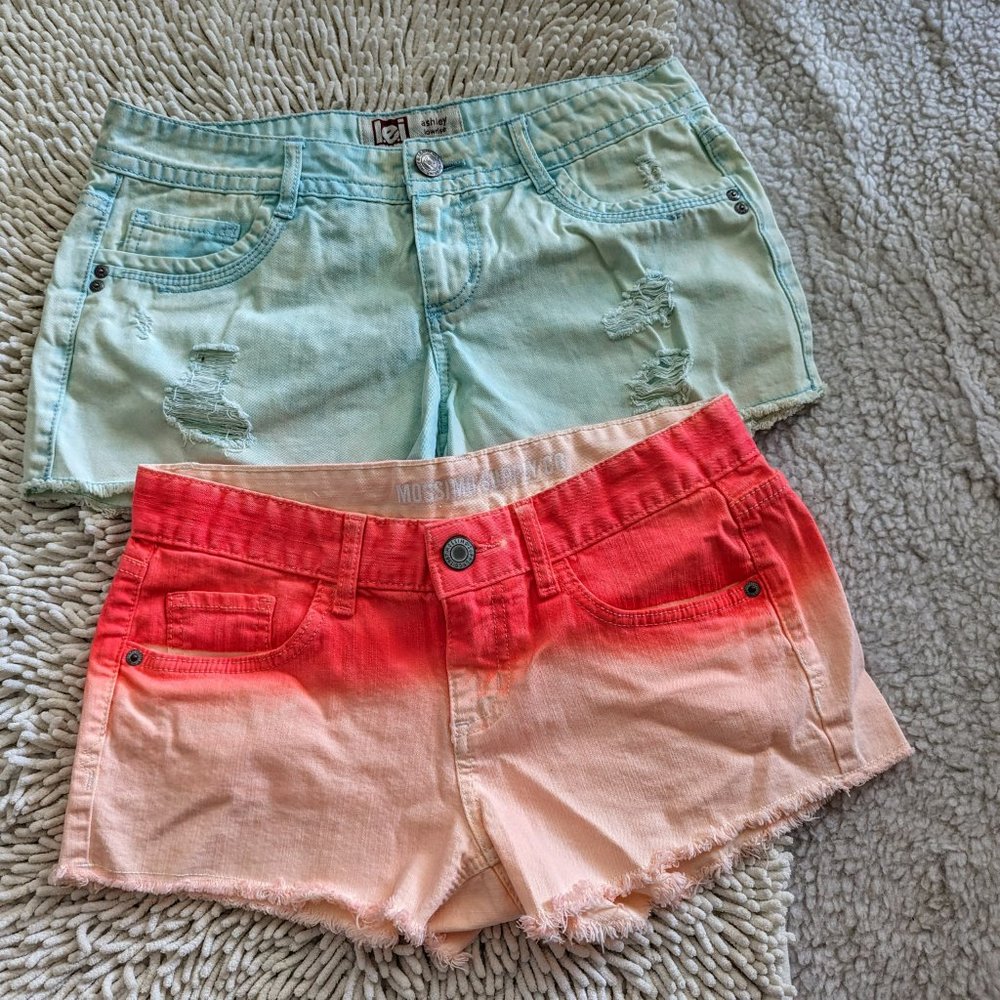Bundle Of Two (2) Lei & Mossimo Size 9 Shorts - image 3